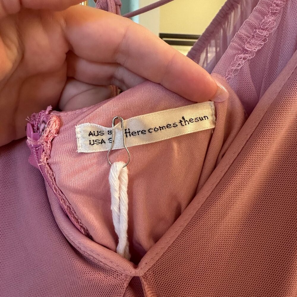 NWT Hello Molly Favorite Line Dress Pink - Picture 5 of 7